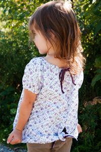 Les Fées Mères Blouse fleurie évolutive 3-4 ans