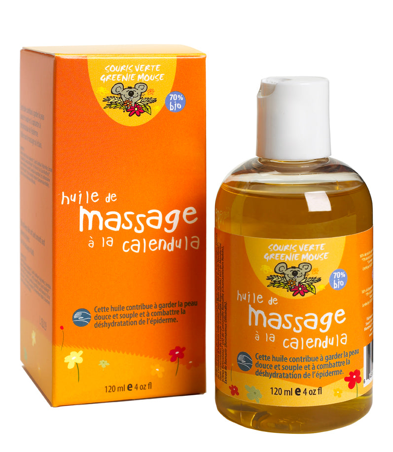 Green mouse Calendula massage oil