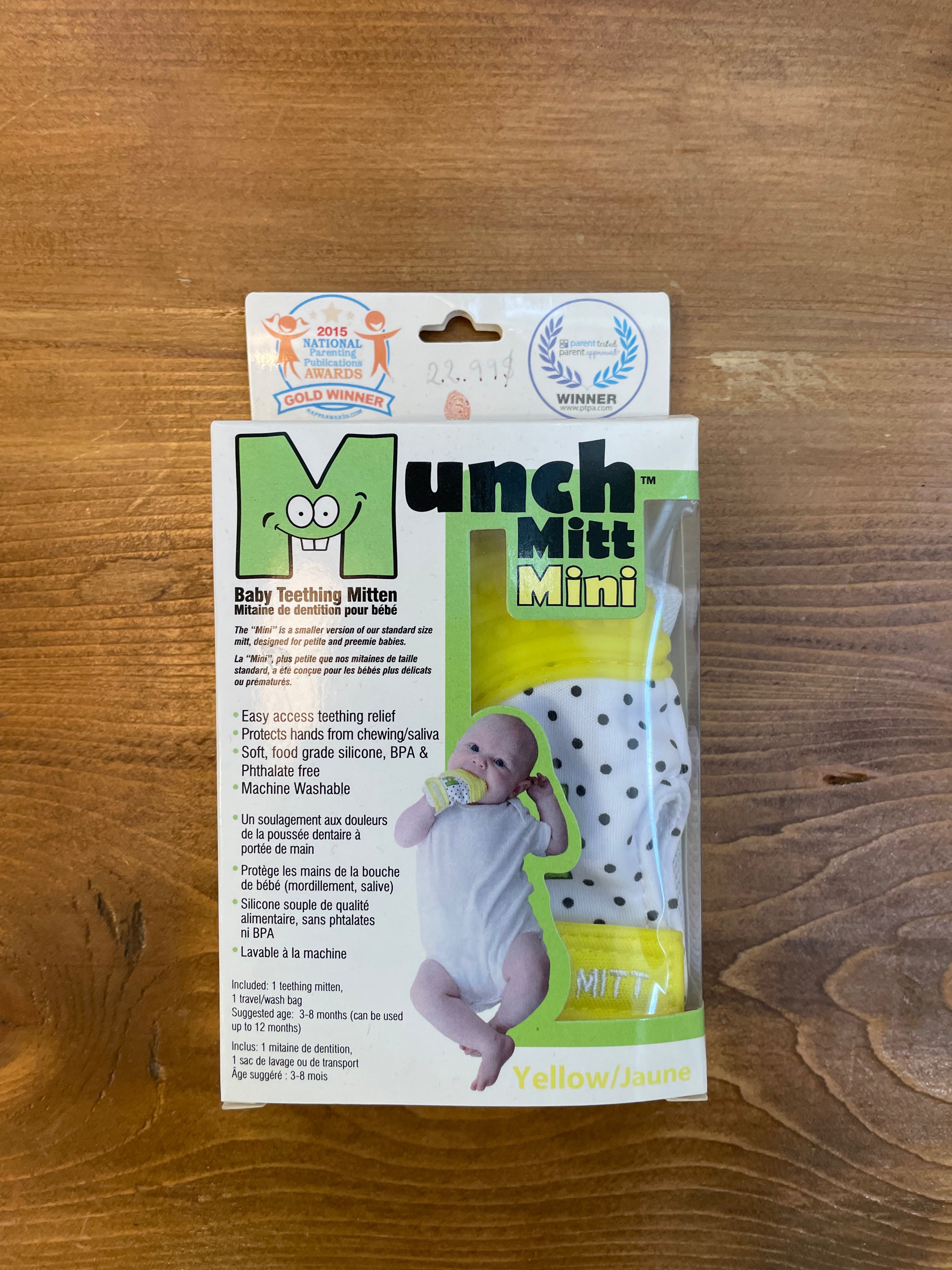 Munch Mitt Mitaine de dentition pour bébé