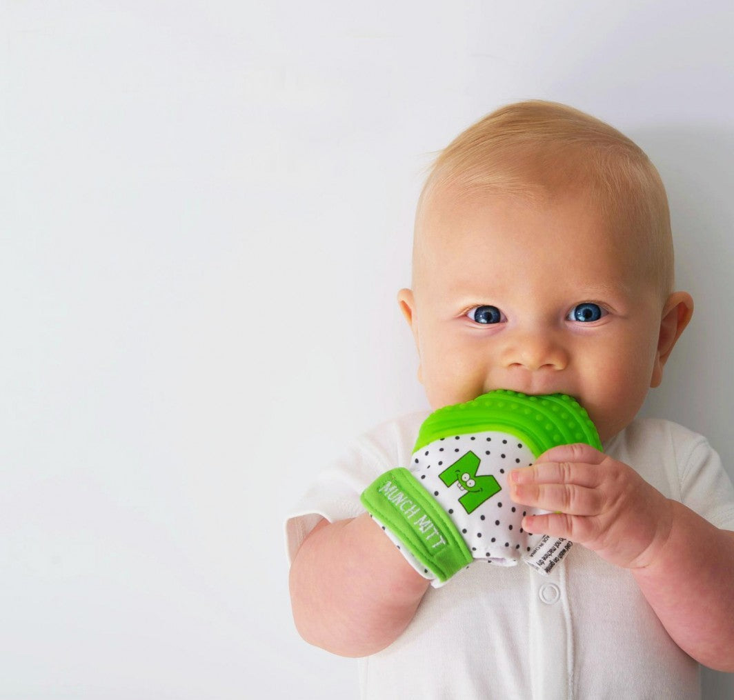 Munch Mitt Mitaine de dentition pour bébé