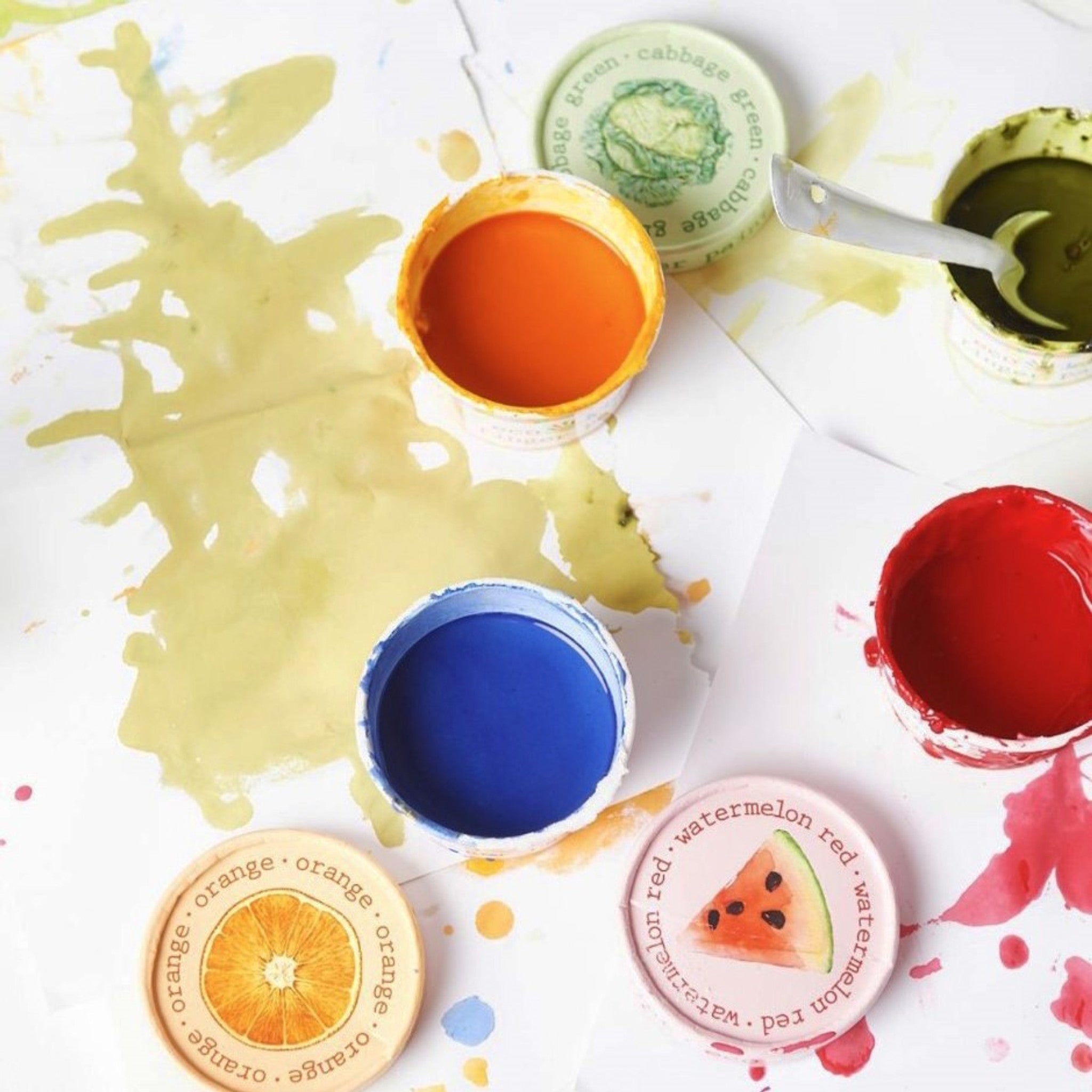 Eco-Kids: Peinture à doigts non toxique
