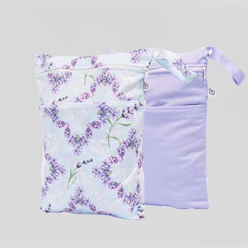 Mme & Co pack of 2 waterproof carrying bags