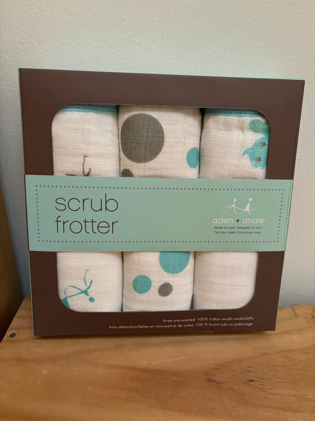 Aden & Anaïs débarbouillettes x 3