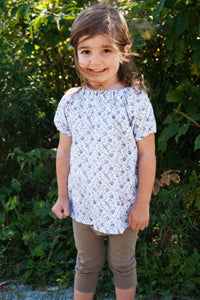 Les Fées Mères Blouse fleurie évolutive 3-4 ans