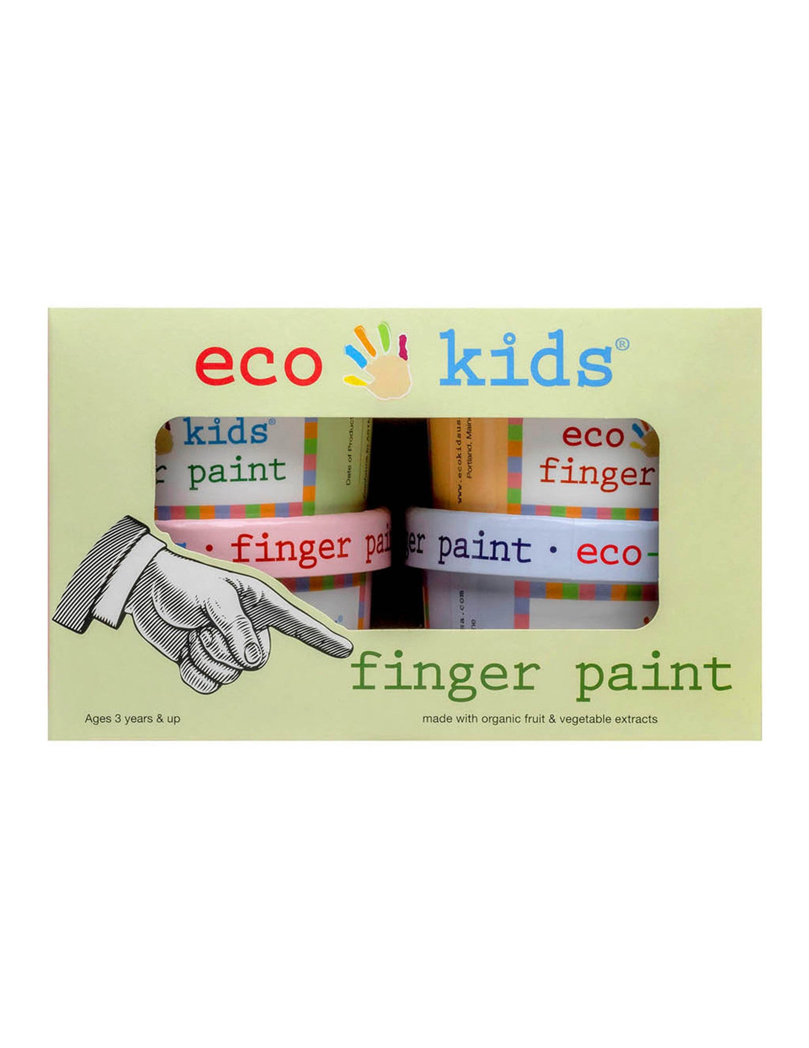 Eco-Kids: Peinture à doigts non toxique