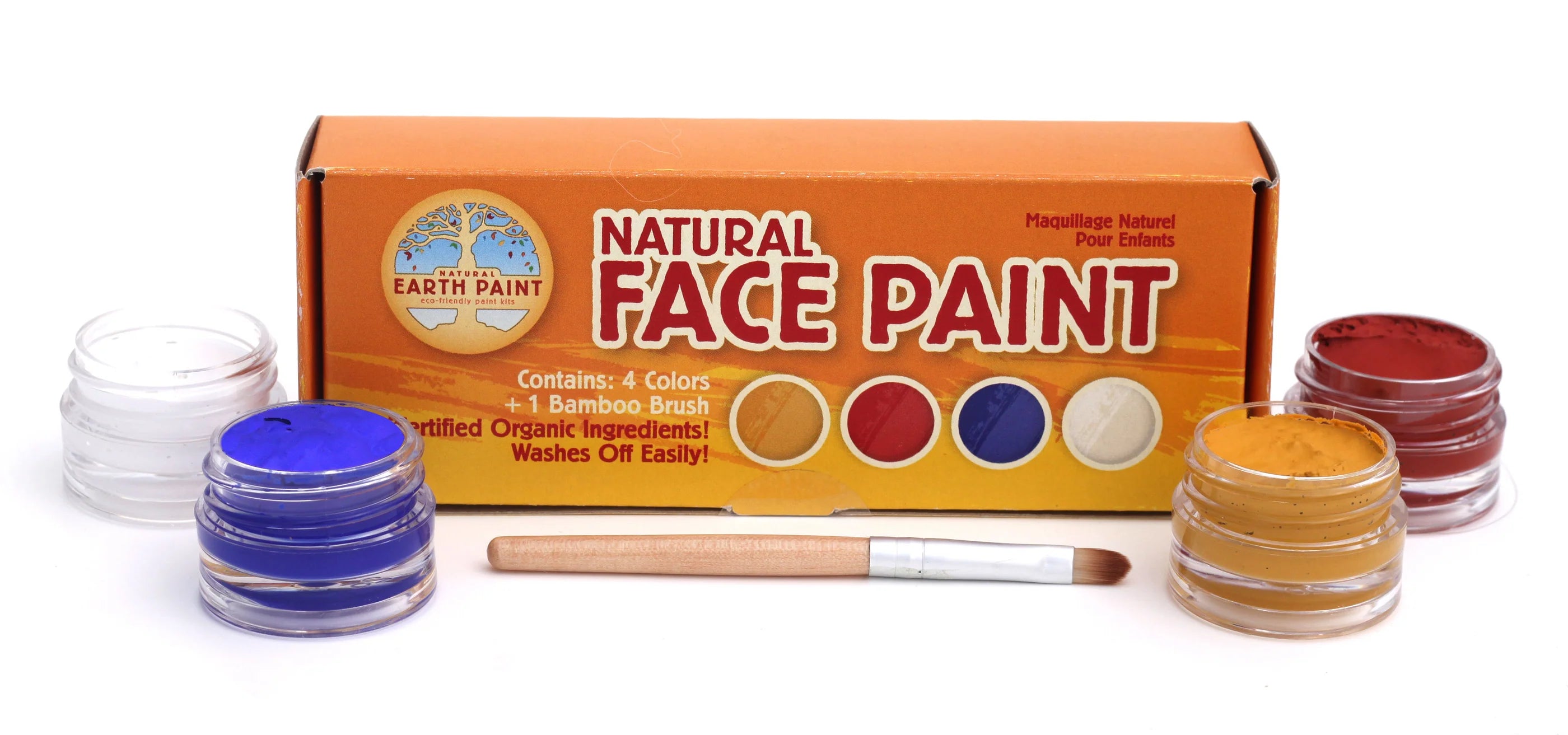 Natural Earth Paint   Maquillage naturel