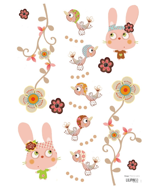 Lilipinso wall stickers theme boards