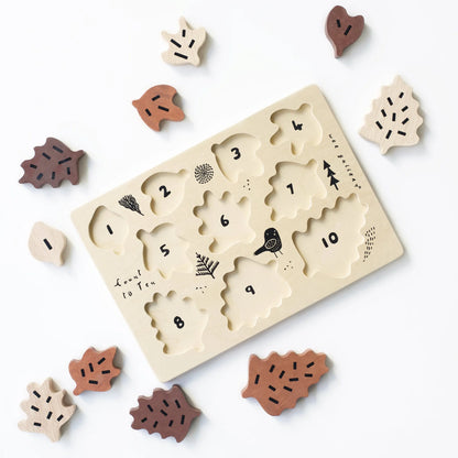 Wee Gallery Leaf Counting Puzzle