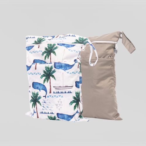 Mme & Co pack of 2 waterproof carrying bags